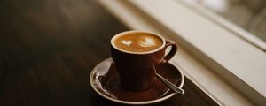 Preview wallpaper coffee, espresso, cappuccino, cup, foam