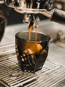 Preview wallpaper coffee, espresso, coffee maker, drink