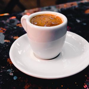 Preview wallpaper coffee, espresso, cup, foam