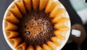 Preview wallpaper coffee, filter, cup