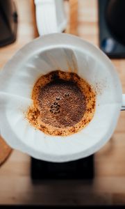 Preview wallpaper coffee, filter, cup, drink