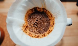 Preview wallpaper coffee, filter, cup, drink