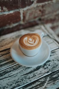 Preview wallpaper coffee, foam, drink, cup, white