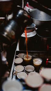 Preview wallpaper coffee, glasses, drink