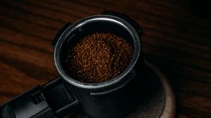 Preview wallpaper coffee, granules, turk, glass, drink