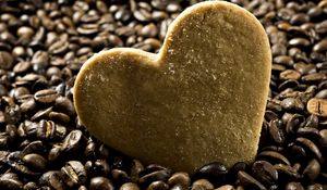 Preview wallpaper coffee, heart, liver, love
