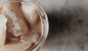 Preview wallpaper coffee, ice, cup, drink