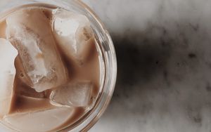 Preview wallpaper coffee, ice, cup, drink