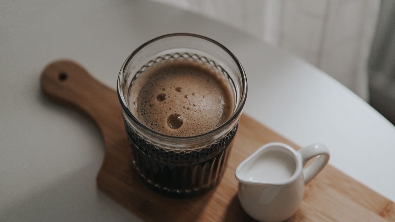 Wallpaper coffee, milk, cup, drink, foam