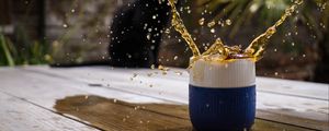 Preview wallpaper coffee, tea, mug, splashes, drink