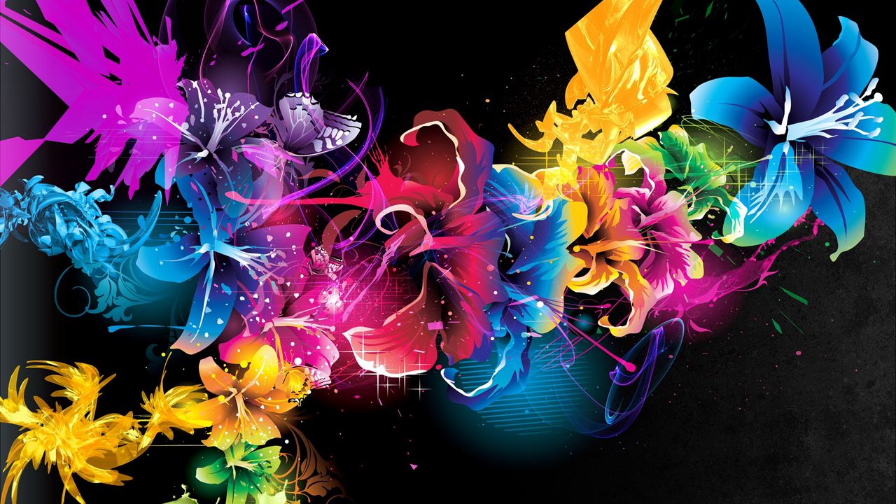 Wallpaper color, colorful, bright, background