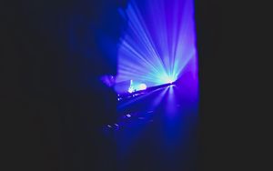 Preview wallpaper color light, blue, light organ