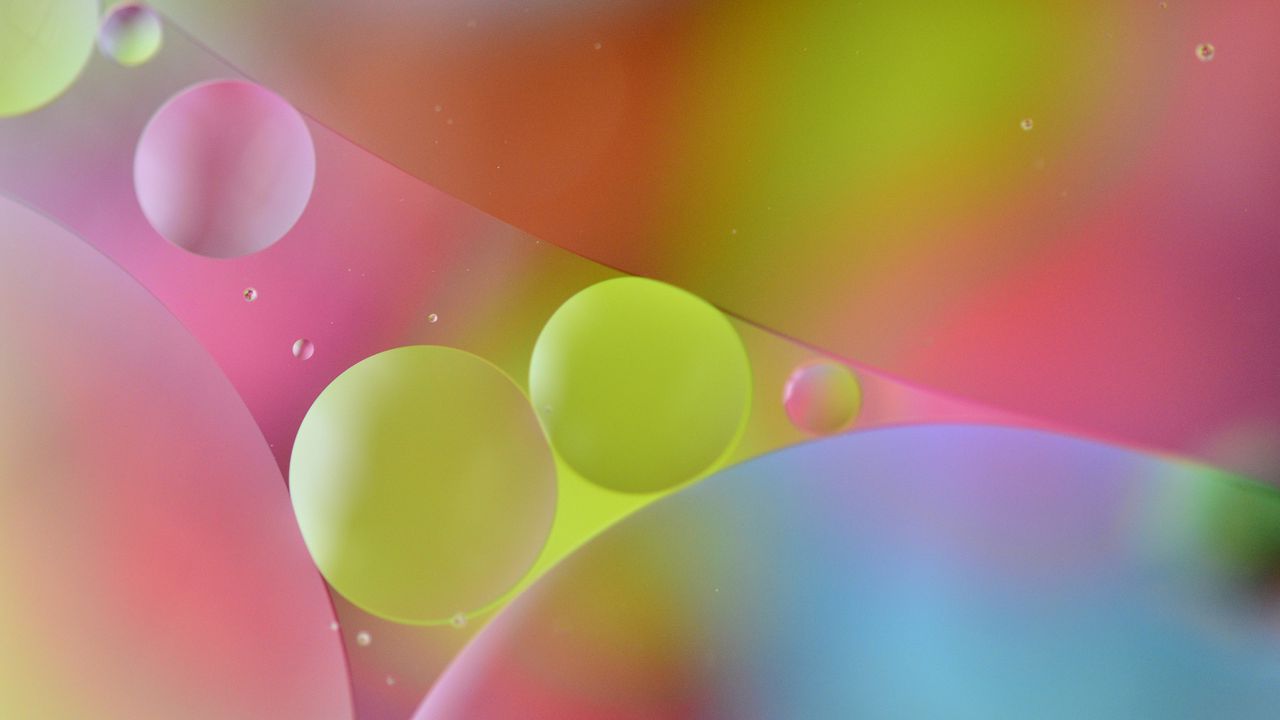 Wallpaper color, oil, water, multicolored, air, following