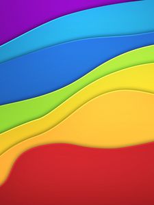 Preview wallpaper color, paint, rainbow, background