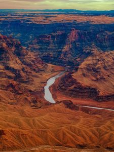 Preview wallpaper colorado river, river, canyon, rocks, usa