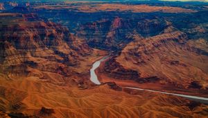 Preview wallpaper colorado river, river, canyon, rocks, usa