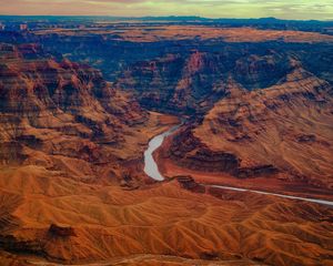 Preview wallpaper colorado river, river, canyon, rocks, usa