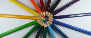 Preview wallpaper colored pencils, colorful, sharpened