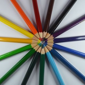 Preview wallpaper colored pencils, colorful, sharpened