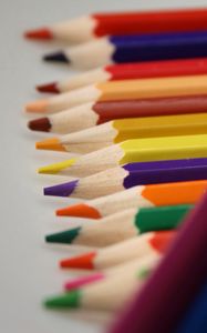 Preview wallpaper colored pencils, set, colorful, drawing