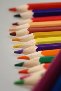 Preview wallpaper colored pencils, set, colorful, drawing