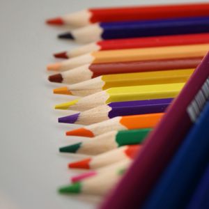 Preview wallpaper colored pencils, set, colorful, drawing