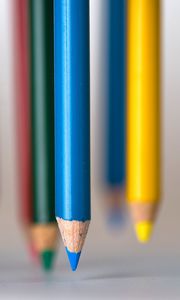 Preview wallpaper colored pencils, sharp, color, macro