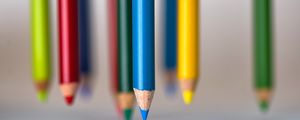 Preview wallpaper colored pencils, sharp, color, macro