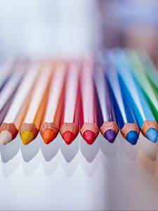 Preview wallpaper colored pencils, sharpened, colorful