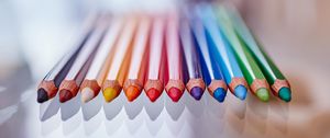 Preview wallpaper colored pencils, sharpened, colorful