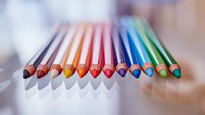 Preview wallpaper colored pencils, sharpened, colorful