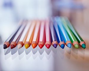 Preview wallpaper colored pencils, sharpened, colorful