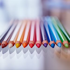 Preview wallpaper colored pencils, sharpened, colorful