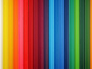 Preview wallpaper colorful, stripes, rainbow, vertical