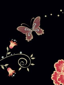 Preview wallpaper colors, patterns, glitter, butterfly, fantasy