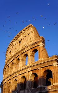 Preview wallpaper colosseum, italy, rome, architecture, arches
