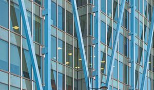 Preview wallpaper columns, building, windows, facade, architecture