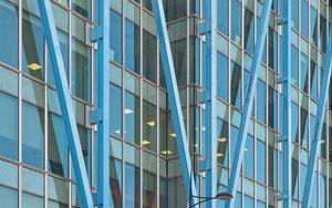 Preview wallpaper columns, building, windows, facade, architecture