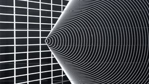 Preview wallpaper cone, lines, volume, abstraction