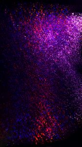 Preview wallpaper confetti, glitter, purple, abstraction