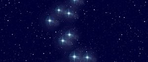 Preview wallpaper constellation, bear, starry sky, galaxy, astronomy