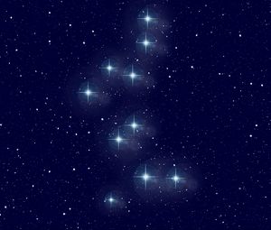 Preview wallpaper constellation, bear, starry sky, galaxy, astronomy