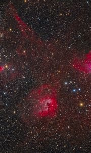 Preview wallpaper constellations, nebula, space, stars