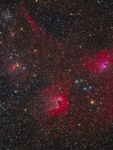 Preview wallpaper constellations, nebula, space, stars