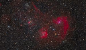 Preview wallpaper constellations, nebula, space, stars