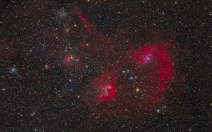 Preview wallpaper constellations, nebula, space, stars