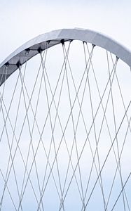 Preview wallpaper construction, arch, sky, light