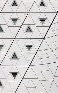 Preview wallpaper construction, architecture, shapes, texture, white