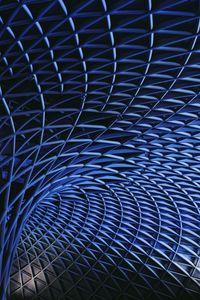 Preview wallpaper construction, metal, architecture, blue