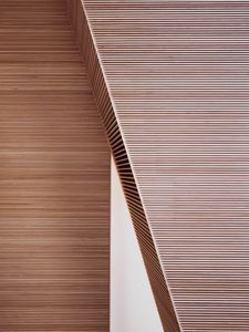 Preview wallpaper construction, stripes, architecture, brown